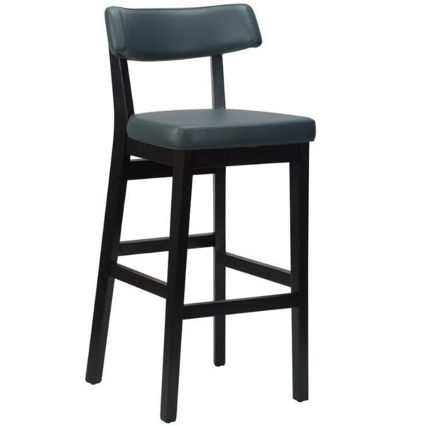 Nobis Furniture - Luca Black Frame High Stool