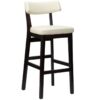 Nobis Furniture - Luca Black Frame High Stool