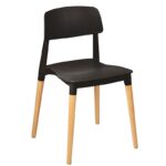 Nobis Furniture - Luna Side Chair - Natural Wooden Beech Legs