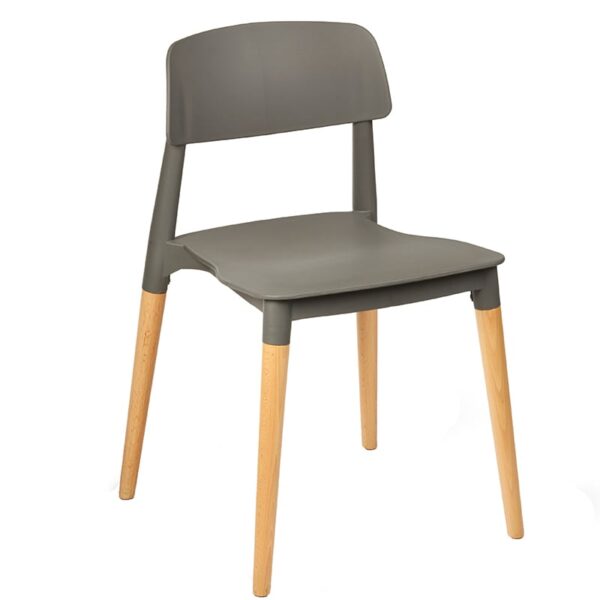 Nobis Furniture - Luna Side Chair - Natural Wooden Beech Legs
