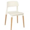 Nobis Furniture - Luna Side Chair - Natural Wooden Beech Legs