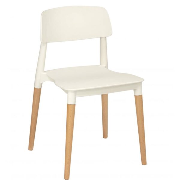 Nobis Furniture - Luna Side Chair - Natural Wooden Beech Legs