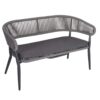 Nobis Furniture - Madrid Rope Weave Outdoor Stacking 2 Seater