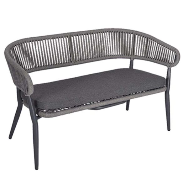 Nobis Furniture - Madrid Rope Weave Outdoor Stacking 2 Seater
