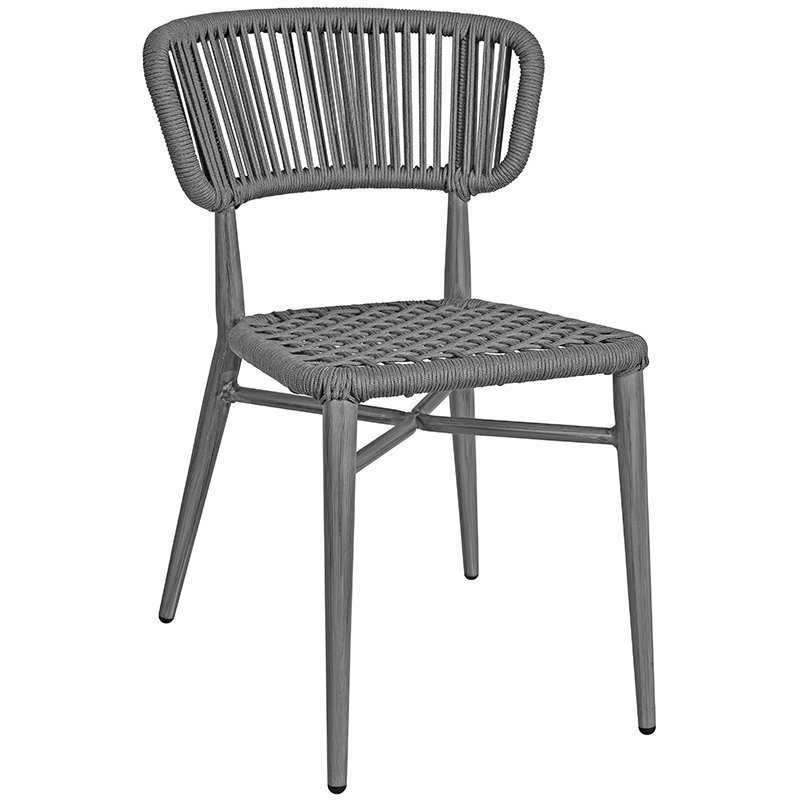 Nobis Furniture - Madrid Rope Weave Outdoor Side Chair