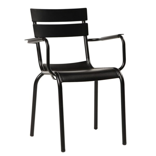 Nobis Furniture - Marlow Outdoor Stacking Arm Chair - Choice of 5 Colours