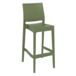 Nobis Furniture - Elegant Maya Outdoor Stool - Stackable and Stylish