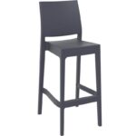 Nobis Furniture - Elegant Maya Outdoor Stool - Stackable and Stylish