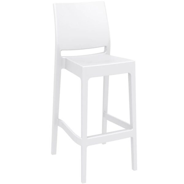 Nobis Furniture - Elegant Maya Outdoor Stool - Stackable and Stylish