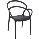 Nobis Furniture - Mila Polypropylene Stacking Outdoor Arm Chair