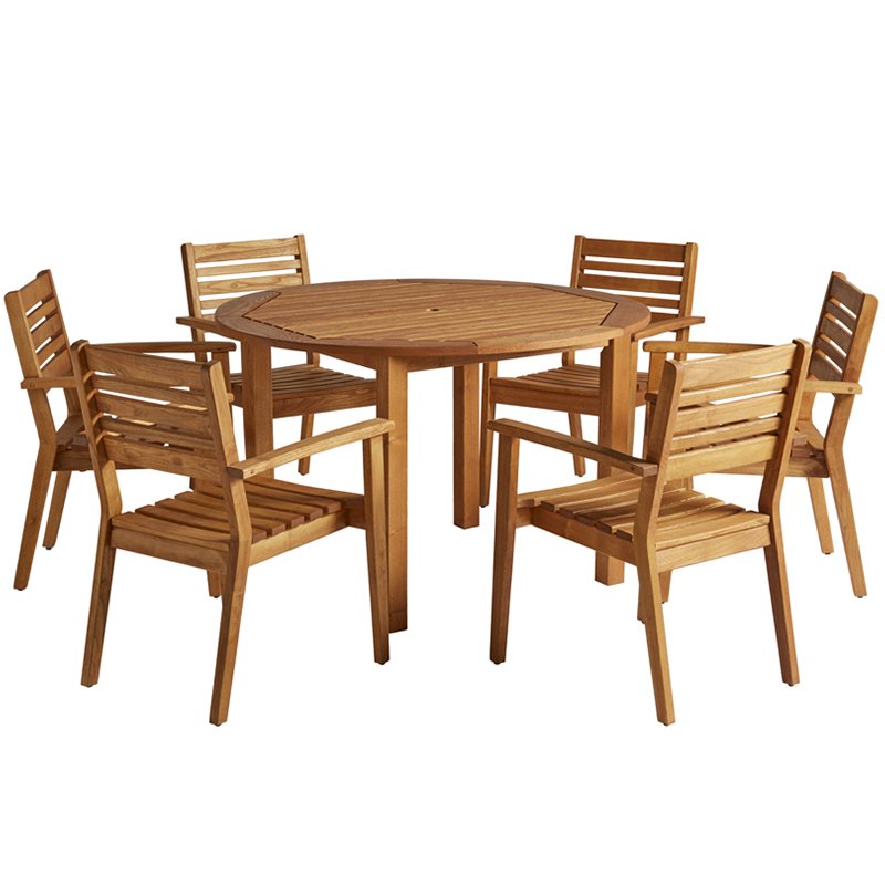 Nobis Furniture - More Round 6 Seater Dining Set