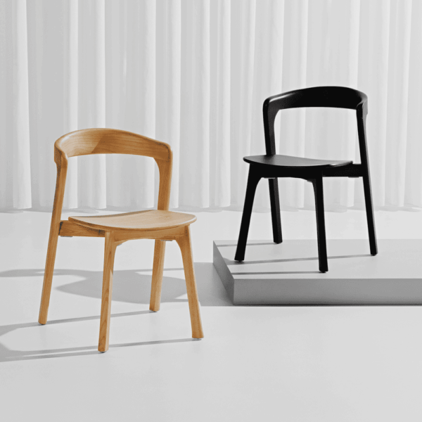 Nobis Furniture - Eve Wooden Stacking Side Chair