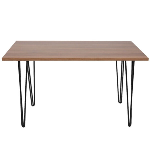 Nobis Furniture Next Day Hairpin Rectangular Dining Table - 8 Finishes