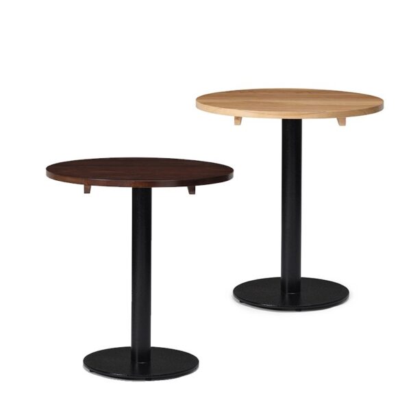 Nobis Furniture Next Day Chaves 700mm Round Solid Wood Dining Table - 2 Finishes