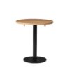 Nobis Furniture Next Day Chaves 700mm Round Solid Wood Dining Table - 2 Finishes