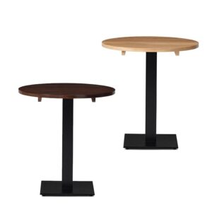 Nobis Furniture Next Day Isili 700mm Round Solid Wood Dining Table - 2 Sizes