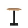 Nobis Furniture Next Day Isili 700mm Round Solid Wood Dining Table - 2 Sizes