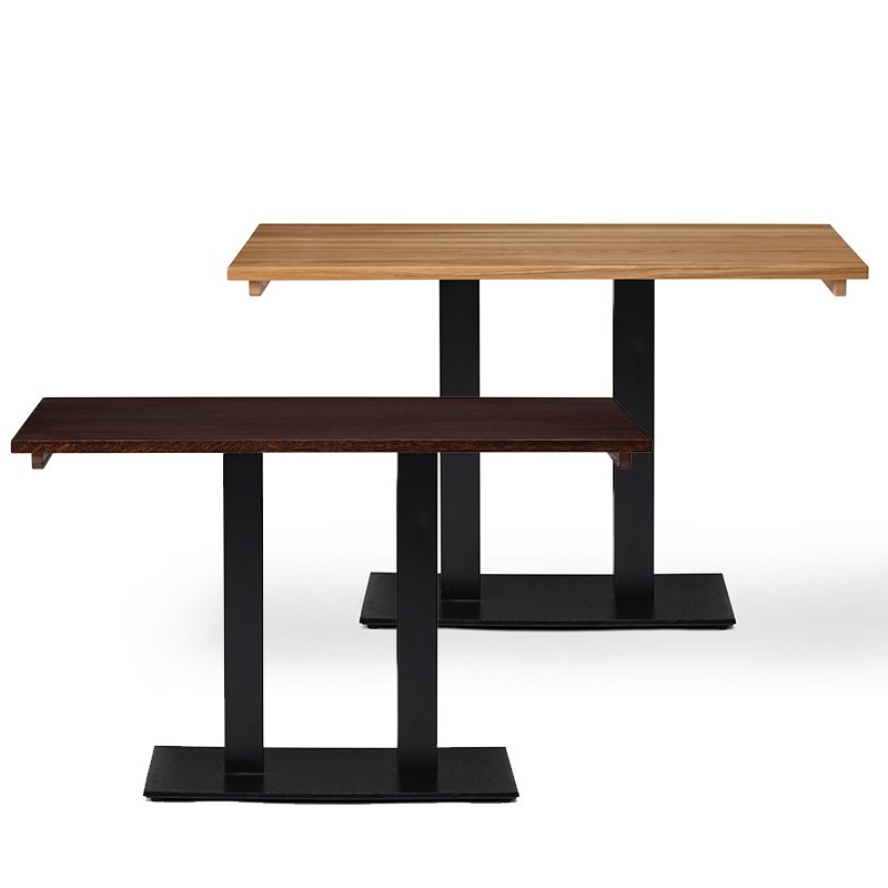 Nobis Furniture Next Day Lari 1200mm x 700mm Solid Wood Dining Table - 2 Finishes