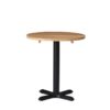Nobis Furniture Next Day Mably 700mm Round Solid Wood Dining Table - 2 Finishes