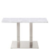 Next Day Kirkby Genuine Marble Rectangle Dining Table 1200mm x 700mm