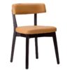 Nobis Furniture - Best Seller! - Luca Wenge Frame Faux Leather Side Chair