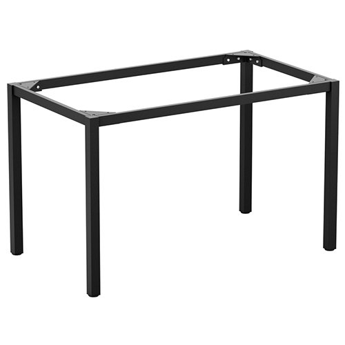 Nobis Furniture - Paris Rectangular 4 Seater Table Base - Black