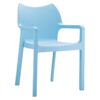 Nobis Furniture - Peak Indoor or Outdoor Stacking Arm Chair- Choice of 3 Colours