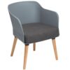 Nobis Furniture - Poppy Polished Natural Leg Arm Chair