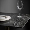 Nobis Furniture - Table Tops - Elegant Portoro Marble High Gloss Ceramic Table Tops - 700mm Square
