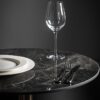 Nobis Furniture - Table Tops - Elegant Portoro Marble High Gloss Ceramic Table Tops - 700mm Round