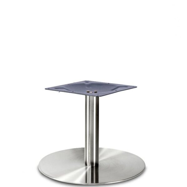 Nobis Furniture - Profile Large Round Stainless Steel Table Base - Round Column