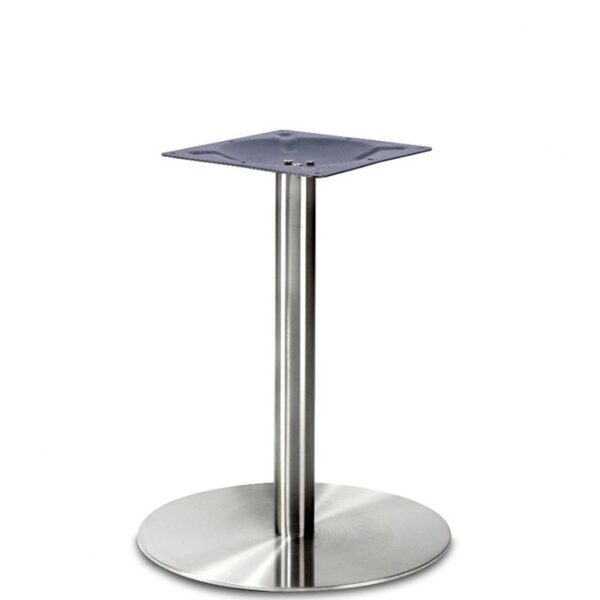 Nobis Furniture - Profile Large Round Stainless Steel Table Base - Round Column