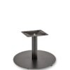 Nobis Furniture - Profile Large Round Black Steel Table Base - Round Column