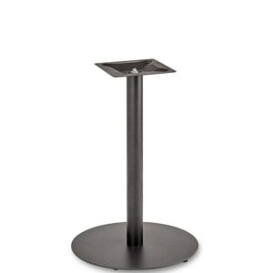 Nobis Furniture - Profile Large Round Black Steel Table Base - Round Column