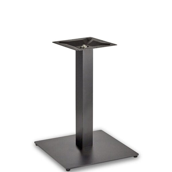 Nobis Furniture - Profile Large Square Black Steel Table Base - Square Column