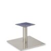 Nobis Furniture - Profile Large Square Stainless Steel Table Base - Round Column