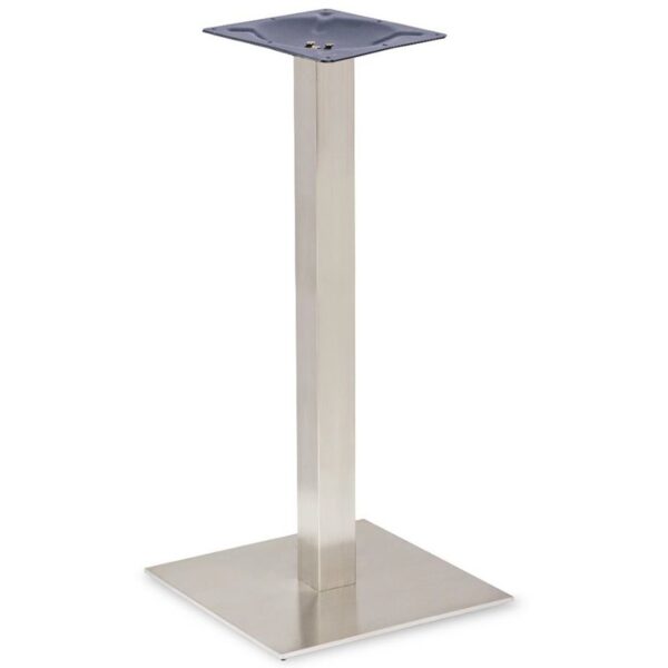 Nobis Furniture - Profile Large Square Stainless Steel Table Base - Square Column