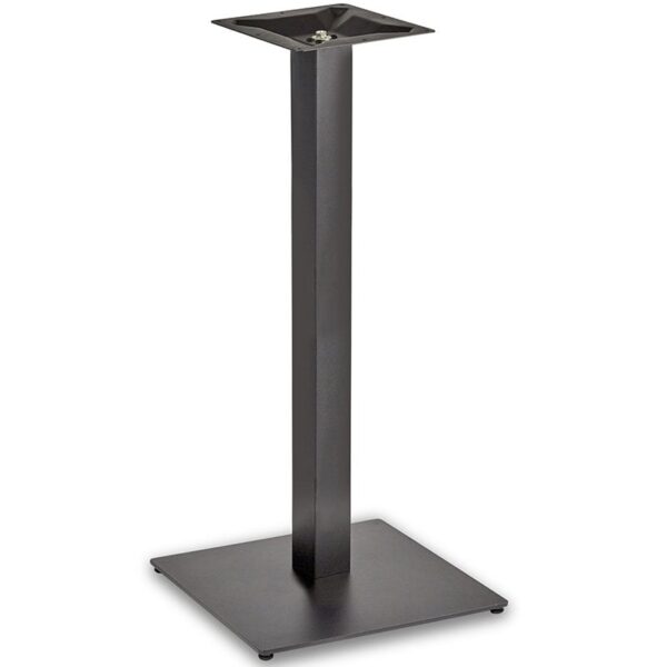 Nobis Furniture - Profile Large Square Black Steel Table Base - Square Column