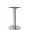Nobis Furniture - Profile Small Round Stainless Steel Table Base - Round Column