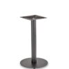 Nobis Furniture - Profile Small Round Black Steel Table Base - Round Column
