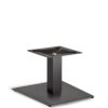 Nobis Furniture - Profile Small Square Black Steel Table Base - Square Column