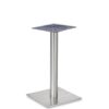 Nobis Furniture - Profile Small Square Stainless Steel Table Base - Round Column