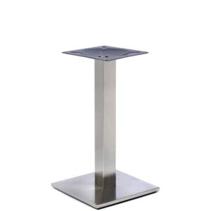 Nobis Furniture - Profile Small Square Stainless Steel Table Base - Square Column