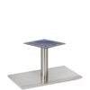 Nobis Furniture - Profile Single Pedestal Stainless Steel Table Base - Round Column