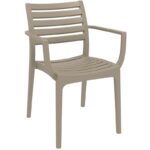 Nobis Furniture - Taylor Outdoor Stacking Arm Chair