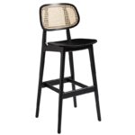 Nobis Furniture - Relish Bar Stool with Rattan Back