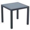 Nobis Furniture - Ridge Dark Grey Outdoor Table - 800mm Square