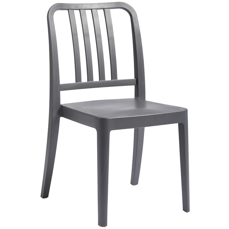 Nobis Furniture - Rock Recycled Outdoor Stacking Side Chair