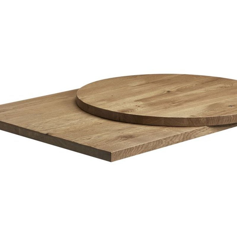 Nobis Furniture - 32mm Rustic Solid Oak Table Tops - Rustic Antique