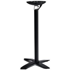 Nobis Furniture - Black Flip Top Outdoor Table Base - Poseur